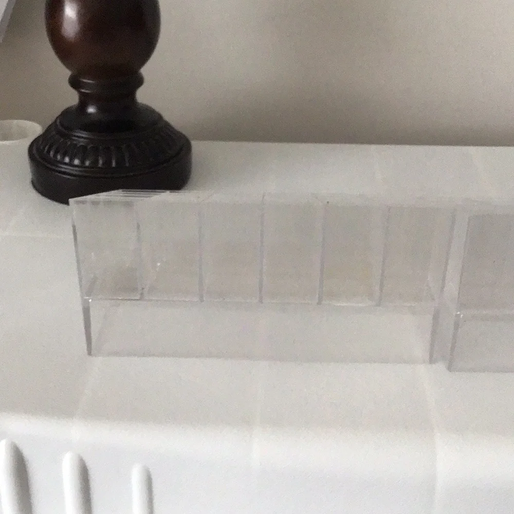 (2) lipstick or brush holders